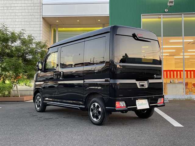 ダイハツ アトレー バン RS 岡山県 2025(令7)年 0.2万km ブラックマイカメタリック 純正9インチディスプレイオーディオ/Bluetooth、HDMI、AndroidAuto/Apple　Carplay フルセグTV/両側パワースライドドア/ETC/バックカメラ/純正アルミホイール/LEDライト/衝突軽減システム/ワンオーナー/スマートキー/４WD切り替え/スペアキー/プッシュスタート