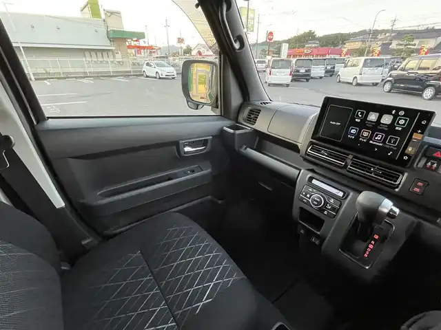 ダイハツ アトレー バン RS 岡山県 2025(令7)年 0.2万km ブラックマイカメタリック 純正9インチディスプレイオーディオ/Bluetooth、HDMI、AndroidAuto/Apple　Carplay フルセグTV/両側パワースライドドア/ETC/バックカメラ/純正アルミホイール/LEDライト/衝突軽減システム/ワンオーナー/スマートキー/４WD切り替え/スペアキー/プッシュスタート