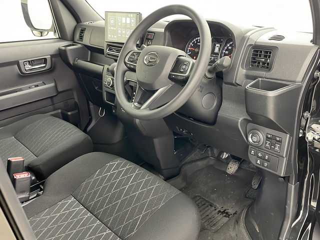 ダイハツ アトレー バン RS 道央・札幌 2025(令7)年 0.2万km ブラックマイカメタリック ・4WD/・寒冷地仕様/・純正9インチディスプレイオーディオ/Bluetooth、HDMI、AndroidAuto/Apple　Carplay フルセグTV/・両側パワースライドドア/・純正ビルトインETC/・バックカメラ/・スマートアシスト/・アダプティブクルーズコントロール/・LEDヘッドライト/・オートライト/・オートマチックハイビーム/・社外ドライブレコーダー