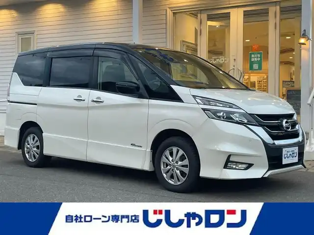日産 セレナ ハイウェイスター プロパイロットED 秋田県 2016(平28)年 12.7万km ブリリアントホワイトパール 2トーン (株)IDOMが運営する【じしゃロン鳩ヶ谷店】の自社ローン専用車両になりますこちらは現金またはオートローンご利用時の価格です。自社ローンご希望の方は別途その旨お申付け下さい/プロパイロットエディション/プロパイロット/エマージェンシーブレーキ/インテリジェント パーキングアシスト（駐車支援システム）/インテリジェント LI（車線逸脱防止支援システム）/インテリジェント DA（ふらつき警報）/踏み間違い衝突防止アシスト/標識検知機能（進入禁止標識検知、最高速度標識検知、/一時停止標識検知）/フロント&バックソナー/SRSカーテンエアバッグシステム&/サイドエアバッグシステム〈前席〉/純正SDナビ【CD/DVD/Blu-ray/SD/Bluetooth/Apple CarPlay/android auto/HDMI/iPod】/フルセグTV/バックカメラ/フリップダウンモニター/オートデュアルエアコン/両側パワースライドドア/ハンズフリースライドドア/ETC/LEDヘッドライト/スペアキー×1