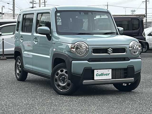 スズキ ハスラー HYBRID G 愛知県 2024(令6)年 0.1千km オフブルーM ドライブレコーダー(前)/ディアルカメラサポート/シートヒーター/アダブティブクルーズコントロール/オートマチックハイビーム/プリクラッシュセーフティー/プッシュスタート/レーンキープアシスト/コーナーセンサー(後方)/車線逸脱警報/車線逸脱抑制機能/先行車発進告知/標識認識機能/エアバッグ/電格ミラー/スペアキー/オートライト/取扱説明書/保証書