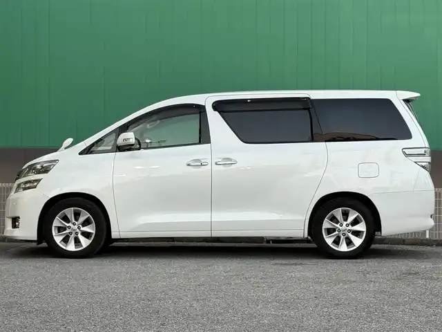 トヨタ ヴェルファイア 2．4V 千葉県 2013(平25)年 4.9万km ホワイトパールクリスタルシャイン 純正7インチHDDナビ（BT/Blu-ray/DVD/CD)/　B-Cas無し/フルセグ（走行中不可）/アルパイン　フリップダウンモニター/コムテック　ドラレコ　（360度・リア）/クルーズコントロール/運転席・助手席　パワーシート/助手席　オットマン/運転席　シートメモリ/ETC/両側パワースラド/HIDライト/スペアキー