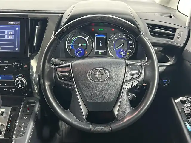 トヨタ ヴェルファイア ハイブリット 大阪府 2020(令2)年 4.7万km ホワイトパールクリスタルシャイン 純正ナビ（DVD/CD/BT）/バックカメラ/ETC/スマートキー/4WD/デジタルインナーミラー/ブラインドスポットモニター/サンルーフ/TRDエアロ/両側パワースライドドア/ステアリングスイッチ/レーンキープアシスト/レーダークルーズコントロール/衝突被害軽減システム/Wオートエアコン/オートライト/オートハイビーム/オートワイパー/オートホールド/電子パーキング/パワーバックドア/前席パワーシート/前席シートヒーター/前席シートクーラー/ハンドルヒーター/前後ドライブレコーダー/純正アルミホイール/純正フロアマット