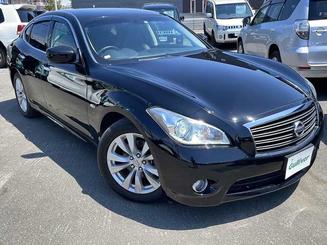 日産 フーガ 370GT 道東・釧路十勝 2010(平22)年 12.4万km スーパーブラック 保証書/取扱説明書/メーカーHDDナビ・フルセグTV/CD・DVDビデオ/ビルトインETC/サイド・バックカメラ/スマートキー/パワーシート/クルーズコントロール/HIDライト/18インチアルミホイール