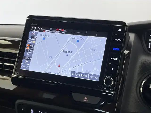 ホンダ Ｎ ＢＯＸ カスタム L ターボ 埼玉県 2022(令4)年 1.5万km 赤／黒 純正８インチナビ　バックカメラ　両側パワースライドドア　ＥＴＣ　シートヒーター　ドライブレコーダー　レーダークルーズコントロール　純正アルミ　スマートキー　オートライト　ＬＥＤライト　地デジＴＶ