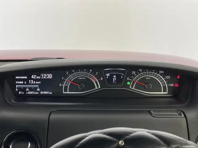 ホンダ Ｎ ＢＯＸ カスタム L ターボ 埼玉県 2022(令4)年 1.5万km 赤／黒 純正８インチナビ　バックカメラ　両側パワースライドドア　ＥＴＣ　シートヒーター　ドライブレコーダー　レーダークルーズコントロール　純正アルミ　スマートキー　オートライト　ＬＥＤライト　地デジＴＶ