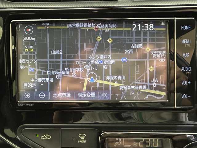 トヨタ アクア G GRスポーツ 17インチPKG 愛媛県 2020(令2)年 2.8万km ホワイトパールクリスタルシャイン ・ナビ（フルセグＴＶ・ＢＴ・ＣＤ・ＤＶＤ・ＦＭ・ＡＭ・ＳＤ）/・バックカメラ　/・前後ドラレコ　/・ＥＴＣ　/・クルコン　/・レーンキープアシスト　/・オートマチックハイビーム　/・レーダー探知機　/・テレビキャンセラー　/・スペアキー