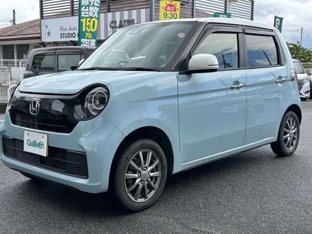 ホンダ Ｎ ＯＮＥ オリジナル 奈良県 2022(令4)年 1.5万km サーフブルー ワンオーナー/純正メモリーナビ・フルセグTV/　（VXU-227NBi）/ツートンルーフ/エンジンスターター/ハーフレザー（合皮）/ホンダセンシング/・衝突軽減ブレーキ/・歩行者事故低減ステアリング/・路外逸脱抑制機能/・クルーズコントロール(追従)/パーキングセンサーシステム/LEDライト/バックカメラ/ビルトインETC（2.0）/ドライブレコーダー/純正14インチ（サマータイヤ有）/スマートキー/USB端子×3/保証書・取説/スペアキー