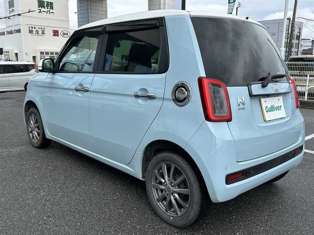 ホンダ Ｎ ＯＮＥ オリジナル 奈良県 2022(令4)年 1.5万km サーフブルー ワンオーナー/純正メモリーナビ・フルセグTV/　（VXU-227NBi）/ツートンルーフ/エンジンスターター/ハーフレザー（合皮）/ホンダセンシング/・衝突軽減ブレーキ/・歩行者事故低減ステアリング/・路外逸脱抑制機能/・クルーズコントロール(追従)/パーキングセンサーシステム/LEDライト/バックカメラ/ビルトインETC（2.0）/ドライブレコーダー/純正14インチ（サマータイヤ有）/スマートキー/USB端子×3/保証書・取説/スペアキー