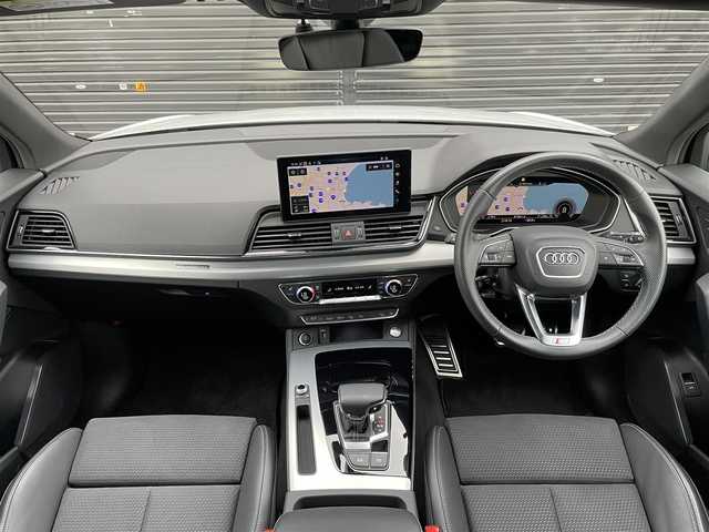アウディ Ｑ５ SB 40TDIクワトロ Sライン 三重県 2022(令4)年 1.3万km グレイシアホワイトメタリック ＡＣＣ/アウディプレセンス/バーチャルコックピット/純正ナビ/フルセグＴＶ/全方位カメラ/アウディドライブセレクト/純正ドライブレコーダー　/ＥＴＣ２．０/ハーフレザーシート/全席シートヒーター