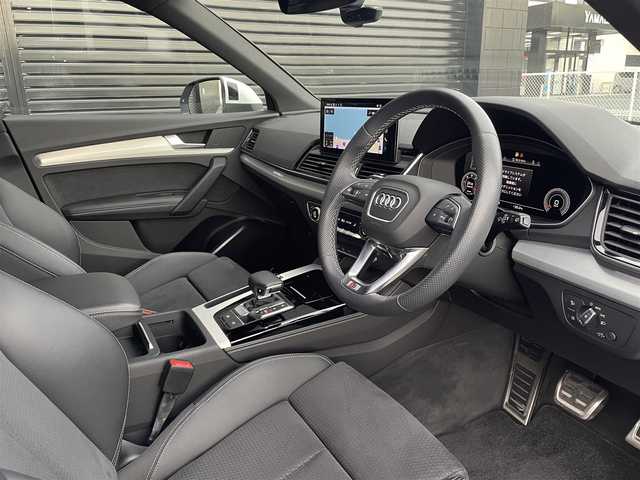 アウディ Ｑ５ SB 40TDIクワトロ Sライン 三重県 2022(令4)年 1.3万km グレイシアホワイトメタリック ＡＣＣ/アウディプレセンス/バーチャルコックピット/純正ナビ/フルセグＴＶ/全方位カメラ/アウディドライブセレクト/純正ドライブレコーダー　/ＥＴＣ２．０/ハーフレザーシート/全席シートヒーター