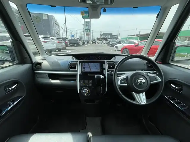 ダイハツ タント カスタム RS トップED SAⅡ 千葉県 2016(平28)年 5.2万km ナイトシャドーパープルクリスタルM スマートアシストII/・衝突軽減ブレーキ/・車線逸脱警報/純正SDナビ【NSZN-W66D】/・CD/DVD/MSV/Bluetooth/フルセグTV/バックカメラ/両後パワースライドドア/ハーフレザーシート/コーナーセンサー/スマートキー/純正LEDヘッドライト/フォグランプ/ETC/本革巻ステアリング/純正15インチアルミホイール/サイドエアバッグ/新車時保証書＆取扱説明書