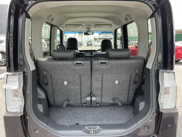 ダイハツ タント カスタム RS トップED SAⅡ 千葉県 2016(平28)年 5.2万km ナイトシャドーパープルクリスタルM スマートアシストII/・衝突軽減ブレーキ/・車線逸脱警報/純正SDナビ【NSZN-W66D】/・CD/DVD/MSV/Bluetooth/フルセグTV/バックカメラ/両後パワースライドドア/ハーフレザーシート/コーナーセンサー/スマートキー/純正LEDヘッドライト/フォグランプ/ETC/本革巻ステアリング/純正15インチアルミホイール/サイドエアバッグ/新車時保証書＆取扱説明書