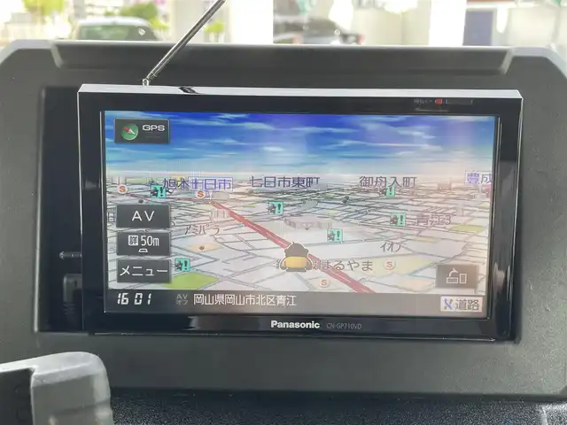スズキ ジムニー XL 岡山県 2020(令2)年 4.3万km ブルーイッシュブラックパール3 登録時走行距離42300km/社外ナビ/（TV）/B+S車外カメラ/4WD/ダウンヒルアシストコントロール/背面タイヤ/D+Nシートヒーター/ビルトインETC/プッシュスタート/スマートキー/電動格納ミラー/純正１６インチアルミホイール/ハロゲンヘッドライト/W+SIDEエアバック/純正フロアマット/パワーステアリング/パワーウィンドウ