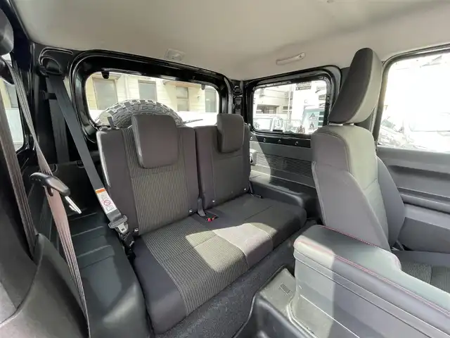 スズキ ジムニー XL 岡山県 2020(令2)年 4.3万km ブルーイッシュブラックパール3 登録時走行距離42300km/社外ナビ/（TV）/B+S車外カメラ/4WD/ダウンヒルアシストコントロール/背面タイヤ/D+Nシートヒーター/ビルトインETC/プッシュスタート/スマートキー/電動格納ミラー/純正１６インチアルミホイール/ハロゲンヘッドライト/W+SIDEエアバック/純正フロアマット/パワーステアリング/パワーウィンドウ