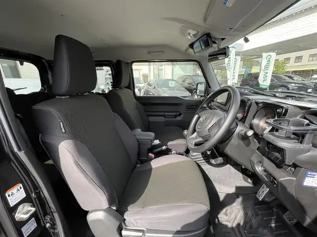 スズキ ジムニー XL 岡山県 2020(令2)年 4.3万km ブルーイッシュブラックパール3 登録時走行距離42300km/社外ナビ/（TV）/B+S車外カメラ/4WD/ダウンヒルアシストコントロール/背面タイヤ/D+Nシートヒーター/ビルトインETC/プッシュスタート/スマートキー/電動格納ミラー/純正１６インチアルミホイール/ハロゲンヘッドライト/W+SIDEエアバック/純正フロアマット/パワーステアリング/パワーウィンドウ