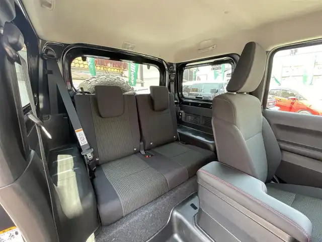スズキ ジムニー XL 岡山県 2020(令2)年 4.3万km ブルーイッシュブラックパール3 登録時走行距離42300km/社外ナビ/（TV）/B+S車外カメラ/4WD/ダウンヒルアシストコントロール/背面タイヤ/D+Nシートヒーター/ビルトインETC/プッシュスタート/スマートキー/電動格納ミラー/純正１６インチアルミホイール/ハロゲンヘッドライト/W+SIDEエアバック/純正フロアマット/パワーステアリング/パワーウィンドウ