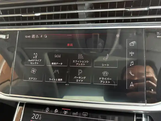 アウディ Ｑ８ 55TFSIクワトロ デビューPKG ラグジュアリ 宮城県 2020(令2)年 3.9万km パール コンフォートアシスタンスパッケージ/パノラマガラスサンルーフ/Bang&Olufsenサウンドシステム/バーチャルコックピット/MMIナビゲーションシステム/フルセグTV/サラウンドビューカメラ/ブラックレザーシート/シートベンチレーション/シートヒーター/パワーシート/HDマトリクスLEDヘッドライト/純正20インチAW/アドバンストキー/パワーバックドア/エアサスペンション