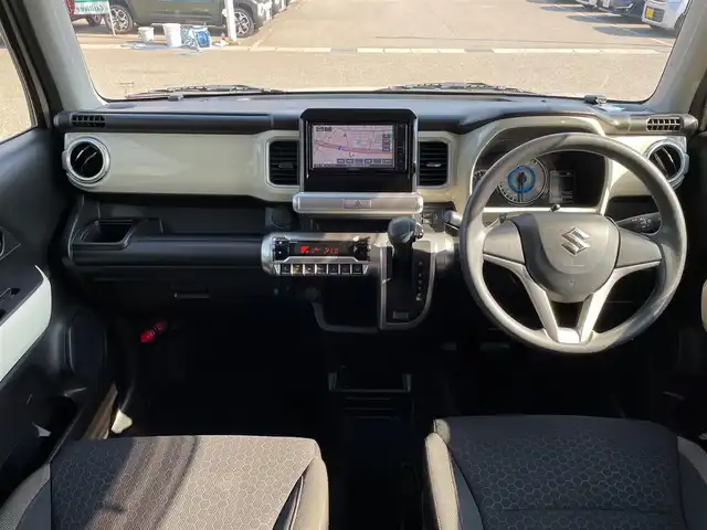 スズキ クロスビー HYBRID MX 石川県 2018(平30)年 6.4万km キャラバンアイボリーパールメタリック/ホワイト 2トーンルーフ 純正メモリーナビ/純正CD/DVD再生/フルセグTV/ETC/シートヒーター/純正アルミホイール/スマートキー/プッシュスタート/電動ミラー/保証書