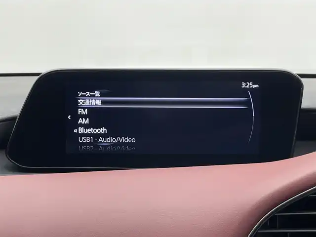 マツダ マツダ３ファストバック 20S バーガンディセレクション 愛知県 2019(令1)年 3万km ソニックシルバーM 純正８．８型ナビ　ＢＯＳＥサウンド　ＢＳＭ　禁煙　ＨＵＤ　赤革　ＨＤＭＩ　パドルシフト　追従クルコン　フルセグ　ＤＶＤ　パワーシート　シートヒーター　ＥＴＣ　ドラレコ　ＬＥＤライト　衝突軽減　コーナーセンサー　ステアリングヒーター　USB　Bluetooth　オートハイビーム　アイドリングストップ　プッシュスタート　スマートキー