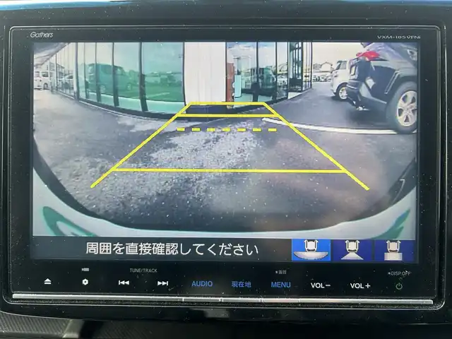 ホンダ ステップワゴン スパーダ ハイブリッド G EX ホンダセンシング 島根県 2017(平29)年 15.7万km 黒 登録時走行距離157745km/純正9インチナビ（BT/TV/CD/DVD/FM/AM）/クルーズコントロール/ドライブレコーダー（前のみ）/両側パワースライドドア/前席シートヒーター/コーナーセンサー（前後）/純正アルミホイール/純正フロアマット/LEDヘッドライト/プッシュスタート/衝突軽減装置/横滑り防止装置