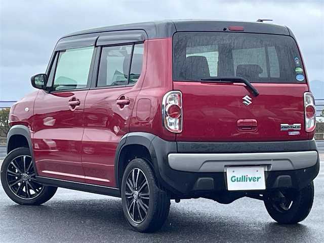 スズキ ハスラー G 島根県 2016(平28)年 5.7万km フェニックスレッドパール/ブルーイッシュブラックパール 4WD/レーダーブレーキサポート/社外メモリナビ/CD/DVD/DTV/Bluetooth/前席シートヒーター/ダウンヒルアシストコントロール/横滑り防止装置/純正フロアマット/社外AW夏タイヤ（165/60/R15)/ホイール付きスタッドレスタイヤ積込/ヘッドライトレベライザー/保証書/取扱説明書