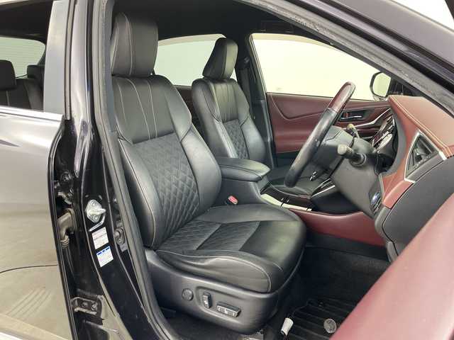 トヨタ ハリアー ハイブリッド プレミアム 道央・札幌 2014(平26)年 6.7万km スパークリングブラックパールクリスタルシャイン ・ワンオーナー/・純正ナビCD/DVD/BT/AUX/フルセグTV/・JBLサウンド/・純正エアロ　フロント/サイド/リア/・パワーバックドア/・TVキャンセラー/・クルーズコントロール/・ハーフレザーシート/・社外ドライブレコーダー/・LEDヘッドライト/・オートライト/・オートマチックハイビーム/・スペアキー