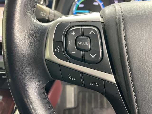 トヨタ ハリアー ハイブリッド プレミアム 道央・札幌 2014(平26)年 6.7万km スパークリングブラックパールクリスタルシャイン ・ワンオーナー/・純正ナビCD/DVD/BT/AUX/フルセグTV/・JBLサウンド/・純正エアロ　フロント/サイド/リア/・パワーバックドア/・TVキャンセラー/・クルーズコントロール/・ハーフレザーシート/・社外ドライブレコーダー/・LEDヘッドライト/・オートライト/・オートマチックハイビーム/・スペアキー