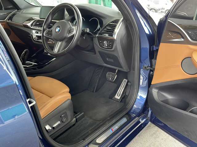 ＢＭＷ Ｘ３ xDrive20d Mスポーツ 愛媛県 2017(平29)年 6.1万km ファイトニックブルー ワンオーナー/純正メーカーナビ/・Bluetooth/・フルセグ/・CD/DVD/・全方位カメラ/・バックカメラ/ガラスルーフ/harman/Kardon/パワーバックドア/レーダークルーズコントロール/パワーシートD/N席/シートヒーターD/N席/オートホールド/コーナーセンサー/レーンアシスト/ルーフレール/パーキングアシスト/電動パーキング/置型充電器/プッシュスタート/MTモード/USB端子