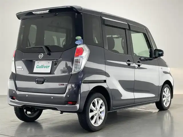 日産 デイズ ルークス X Vセレクション 愛知県 2019(令1)年 5.4万km プレミアムパープルP 社外ナビ　フルセグＴＶ　Ｂｌｕｅｔｏｏｔｈ　両側パワースライドドア　全方位カメラ　ＥＴＣ　プッシュスタート　フォグランプ　エマージェンシブレーキ　衝突軽減　コーナーセンサー　シート背面テーブル　禁煙車