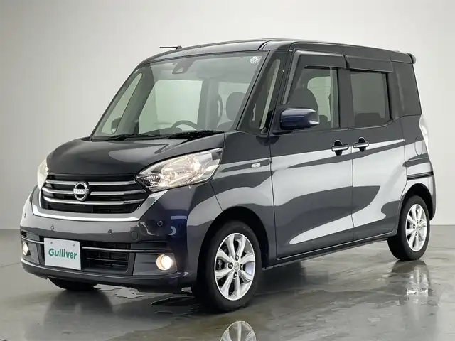 日産 デイズ ルークス X Vセレクション 愛知県 2019(令1)年 5.4万km プレミアムパープルP 社外ナビ　フルセグＴＶ　Ｂｌｕｅｔｏｏｔｈ　両側パワースライドドア　全方位カメラ　ＥＴＣ　プッシュスタート　フォグランプ　エマージェンシブレーキ　衝突軽減　コーナーセンサー　シート背面テーブル　禁煙車