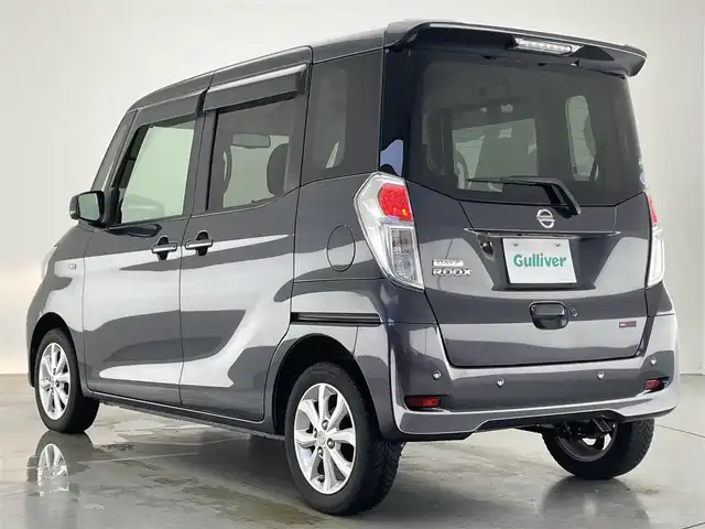 日産 デイズ ルークス X Vセレクション 愛知県 2019(令1)年 5.4万km プレミアムパープルP 社外ナビ　フルセグＴＶ　Ｂｌｕｅｔｏｏｔｈ　両側パワースライドドア　全方位カメラ　ＥＴＣ　プッシュスタート　フォグランプ　エマージェンシブレーキ　衝突軽減　コーナーセンサー　シート背面テーブル　禁煙車