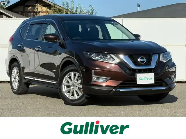 日産 エクストレイル ハイブリッド 20Xi 岩手県 2019(平31)年 6.3万km インペリアルアンバーP プロパイロット 純正9型ナビ 全周囲C ETC キャンセラー付フルセグ DVD BD再生 ドラレコ デジタルインナーミラー オートLEDライト フォグランプ ハンズフリー電動リアゲート コーナーセンサー スマートキー