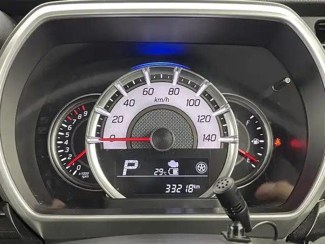 スズキ スペーシア カスタム HYBRID XS 富山県 2019(令1)年 3.4万km ムーンライトバイオレットPM ワンオーナー/4WD/純正ナビ（AM/FM/CD/DVD/BT）/フルセグTV/アラウンドビューモニター/ヘッドアップディスプレイ/両側パワースライドドア/衝突被害軽減ブレーキ/レーンキープアシスト/オートLEDライト/コーナーセンサー/ドライブレコーダー/ETC/スマートキー×２/プッシュスタート/アイドリングストップ/純正フロアマット/取扱説明書/保証書