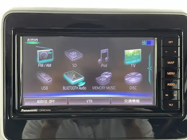 スズキ スペーシア カスタム HYBRID XS 富山県 2019(令1)年 3.4万km ムーンライトバイオレットPM ワンオーナー/4WD/純正ナビ（AM/FM/CD/DVD/BT）/フルセグTV/アラウンドビューモニター/ヘッドアップディスプレイ/両側パワースライドドア/衝突被害軽減ブレーキ/レーンキープアシスト/オートLEDライト/コーナーセンサー/ドライブレコーダー/ETC/スマートキー×２/プッシュスタート/アイドリングストップ/純正フロアマット/取扱説明書/保証書