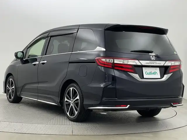 ホンダ オデッセイ アブソルート・EXホンダセンジング 新潟県 2016(平28)年 4万km プレミアムヴィーナスブラックP HONDASENSING/HONDAインターナビ　型式3HU7/マルチビューカメラ/スマートパーキングシステム/手動開閉リアエンターテインメントシステム/LEDヘッドライト/ブラインドスポット/両側パワースライドドア/スペアキー1本/パワーシート　D席/フルセグ