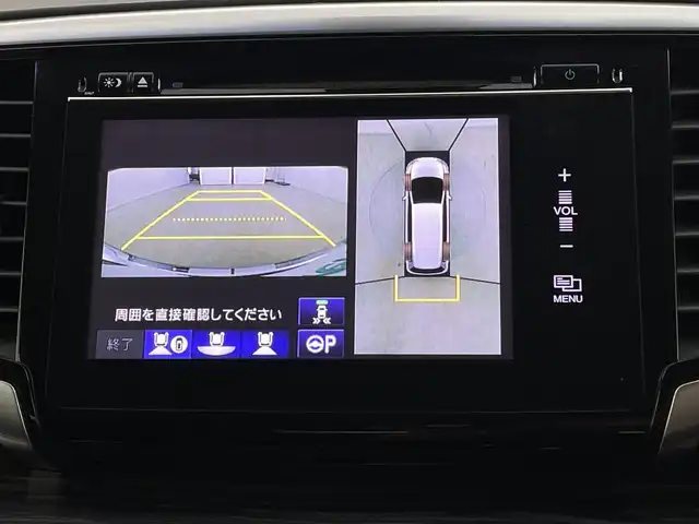 ホンダ オデッセイ アブソルート・EXホンダセンジング 新潟県 2016(平28)年 4万km プレミアムヴィーナスブラックP HONDASENSING/HONDAインターナビ　型式3HU7/マルチビューカメラ/スマートパーキングシステム/手動開閉リアエンターテインメントシステム/LEDヘッドライト/ブラインドスポット/両側パワースライドドア/スペアキー1本/パワーシート　D席/フルセグ