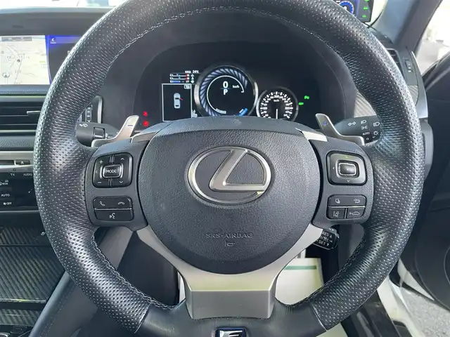 レクサス ＧＳ Ｆ 和歌山県 2015(平27)年 4.3万km ホワイトノーヴァガラスフレーク 純正メーカーナビ(CD/DVD/SD/BT/USB/AUX)/バックカメラ/フルセグテレビ/マークレビンソン/ムーンルーフ/テレビキャンセラー/ヘッドアップディスプレイ/プリクラッシュセーフティ/ブラインドスポットモニター/コーナーセンサー/ETC 2.0/ドライブレコーダー/パワーシート/シートメモリー/全席シートヒーター/エアシート/ステアリングヒーター/パドルシフト