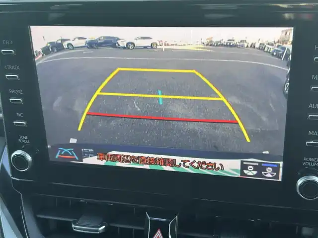 トヨタ カローラツーリング ハイブリッド ダブルバイビー 香川県 2020(令2)年 3.8万km スパークリングブラックパールクリスタルシャイン トヨタセーフティーセンス/・レーダークルーズコントロール/・プリクラッシュセーフティー/・レーントレーシングアシスト/・オートマチックハイビーム/・レーンディパーチャーアラート/純正9インチディスプレイオーディオ/→AM/FM/Bluetooth/地図機能有/バックカメラ/ハーフレザーシート/シートヒーター/エアーシート/革巻きステアリング/ステアリングヒーター/ステアリングリモコン/前後ドライブレコーダー/オートホールド/LEDヘッドライト/コーナーセンサー/ブラインドスポットモニター/純正アルミホイール17インチ/純正フロアマット/ドアバイザー/ETC/プッシュスタート/スマートキー