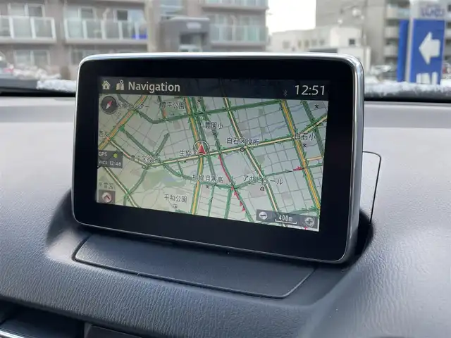 マツダ ＣＸ－３ XD ツーリング Lパッケージ 道央・札幌 2015(平27)年 9.1万km セラミックM (株)IDOMが運営する【じしゃロン札幌豊平店】の自社ローン対象車両になります。こちらは現金ご利用時の価格です。/自社ローンご希望の方は別途その旨お申付け下さい。/4WD/純正ナビ・フルセグTV/　　(CD/DVD/BT)/バックカメラ/レーダークルーズコントロール/LEDオートライト/ハーフレザーシート/シートヒーター/純正16インチアルミホイール/ステアリングスイッチ/パドルシフト/ヘッドアップディスプレイ/スマートキー/ETC