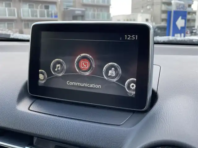 マツダ ＣＸ－３ XD ツーリング Lパッケージ 道央・札幌 2015(平27)年 9.1万km セラミックM (株)IDOMが運営する【じしゃロン札幌豊平店】の自社ローン対象車両になります。こちらは現金ご利用時の価格です。/自社ローンご希望の方は別途その旨お申付け下さい。/4WD/純正ナビ・フルセグTV/　　(CD/DVD/BT)/バックカメラ/レーダークルーズコントロール/LEDオートライト/ハーフレザーシート/シートヒーター/純正16インチアルミホイール/ステアリングスイッチ/パドルシフト/ヘッドアップディスプレイ/スマートキー/ETC