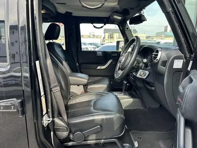 クライスラー・ジープ ジープ ラングラー アンリミテッド サハラ 石川県 2014(平26)年 5.8万km 黒 黒革シート/シートヒーター/カロッツェリアナビ/フルセグTV/バックカメラ/サイドカメラ/ALPINEスピーカー/クルーズコントロール/ヒルディセントコントロール/トランスファーレバー/オートライト