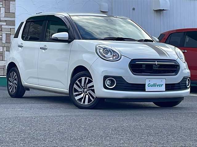 トヨタ パッソ モーダ　Gパッケージ 徳島県 2016(平28)年 3.2万km パールホワイトⅢ 純正7型SDナビ　NSCD-W66/（ラジオ/フルセグ/CD/SD/BT/AUX）/バックカメラ/ビルトインETC/後方コーナーセンサー/LEDヘッドライト/純正14インチアルミホイール/アイドリングストップ/オートライト/純正フロアマット/スペアキー/スマートキー/ステアリングリモコン/純正ドアバイザー/レーンキープアシスト