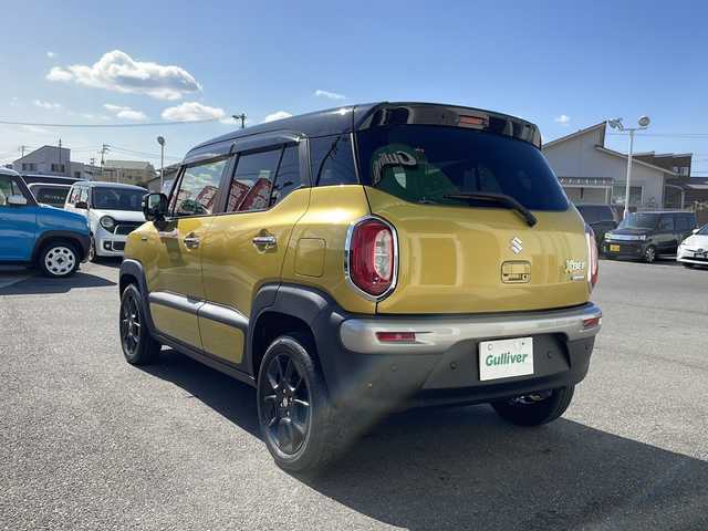スズキ クロスビー HYBRID MZ 香川県 2018(平30)年 1.3万km ラッシュイエローメタリック/ブラック2トーンルーフ 社外7インチナビ/（CD/DVD/SD/BT/USB/フルセグTV/AUX）/ETC/USBポート/ND席シートヒーター/オートクルーズ/コーナーセンサー/レーンキープ/デュアルブレーキサポートシステム/ステアリングリモコン/純正フロアマット/ドアバイザー/純正16インチアルミホイール/ステアリングリモコン