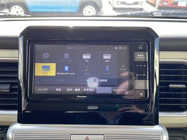 スズキ クロスビー HYBRID MZ 香川県 2018(平30)年 1.3万km ラッシュイエローメタリック/ブラック2トーンルーフ 社外7インチナビ/（CD/DVD/SD/BT/USB/フルセグTV/AUX）/ETC/USBポート/ND席シートヒーター/オートクルーズ/コーナーセンサー/レーンキープ/デュアルブレーキサポートシステム/ステアリングリモコン/純正フロアマット/ドアバイザー/純正16インチアルミホイール/ステアリングリモコン