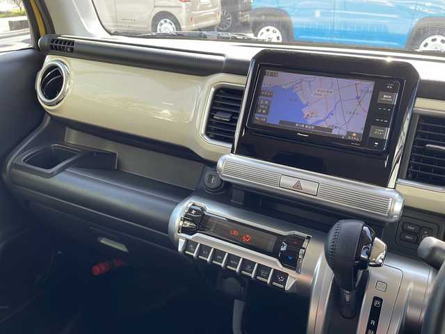 スズキ クロスビー HYBRID MZ 香川県 2018(平30)年 1.3万km ラッシュイエローメタリック/ブラック2トーンルーフ 社外7インチナビ/（CD/DVD/SD/BT/USB/フルセグTV/AUX）/ETC/USBポート/ND席シートヒーター/オートクルーズ/コーナーセンサー/レーンキープ/デュアルブレーキサポートシステム/ステアリングリモコン/純正フロアマット/ドアバイザー/純正16インチアルミホイール/ステアリングリモコン