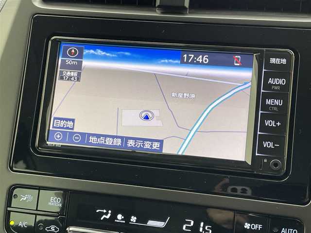 トヨタ プリウス S ツーリングセレ ブラックED 宮城県 2022(令4)年 0.8万km プレシャスブラックパール ワンオーナー/純正SDナビ/バックカメラ/クルーズコントロール（追従あり）/レザーシート/スマートキー/ワンセグTV/前後ドライブレコーダー/ETC/シートヒーター
