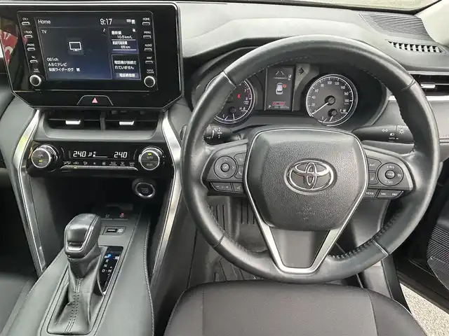 トヨタ ハリアー S 奈良県 2020(令2)年 3.9万km プレシャスブラックパール ワンオーナー /純正ディスプレイオーディオ /フルセグTV/バックカメラ/デジタルインナーミラー /BSM /ETC /衝突被害軽減システム /レーダークルーズコントロール /レーンキープアシスト /クリアランスソナー /革巻きステアリング /MTモード/スペアキー