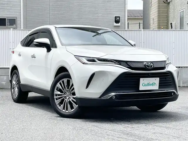 トヨタ ハリアー Z レザーパッケージ 栃木県 2020(令2)年 2.8万km ホワイトパールクリスタルシャイン ワンオーナー/黒レザーシート/JBLサウンド/レーダークルーズコントロール/プリクラッシュセーフティー/クリアランスソナー/LTA（レーントレーシングアシスト）/RSA（ロードサインアシスト）/BSM（ブラインドスポットモニター）/RCTA（リアクロストラフィックアラート）/純正ナビ/スマートキー/エンジンプッシュスタート/バックカメラ/パワーバックドア/ブレーキホールド/シートヒーター・シートベンチレーター/ハンドルヒーター/ドライブモード/ETC2.0/取扱説明書/保証書/スペアキー（スマートキー）