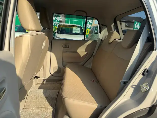 スズキ ラパン X 滋賀県 2020(令2)年 3.4万km フォーンベージュメタリック/ホワイト2トーンルーフ ワンオーナー/パナソニックストラーダフルセグナビ/　フルセグ Bluetooth CD DVD AM FM/パノラミックビューモニター/デュアルセンサーブレーキサポート/誤発進抑制機能/車線逸脱警報/ふらつき警報/先行車発進お知らせ機能/ハイビームアシスト/標識認識機能/後退時ブレーキサポート/後方誤発進抑制機能/リヤパーキングセンサー/コーナーセンサー/シートヒーター/スマートキー×2/プッシュスタート/純正14インチアルミ/純正フロアマット/純正ドアバイザー/
